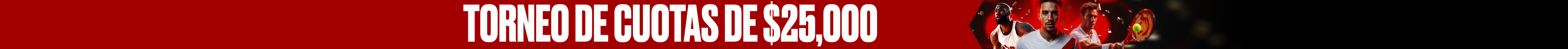 Torneo de cuotas de $25,000