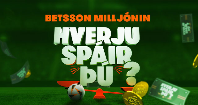 Betsson Milljónin – Allt að €1M í vinning